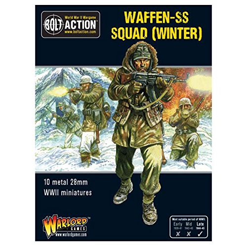 Warlord Games, Winter SS squadt, Bolt Action Wargaming Miniatures