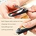 VAIJOY Nail Clippers with Catcher Preventing Splash Fingernail Toenail Clippers Nail Cutter Stainless Steel Sharp Sturdy Trimmer Set for Men Women