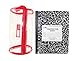Rough Enough Clear Toiletry Bag for Women Men Travel Large Toiletry Bag Organizer Travel Essential First Aid Kit Bag with Zipper Handle Name Tag Label for Beach Sport School Waterproof in Red