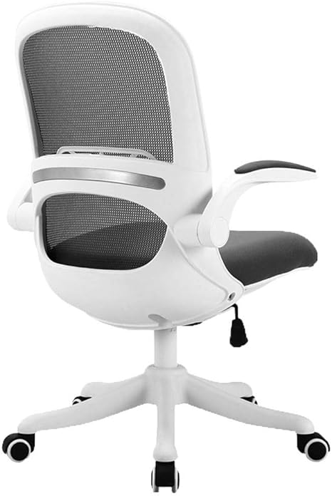 Amazon デスクチェアオフィス寝室スイベルリフトコンピュータ学生研究の椅子ホーム白 Color Gray 家具 オンライン通販