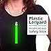 Be Ready - Industrial 12 Hour Illumination Emergency Safety Chemical Light Glow Sticks 12 Pack - Green