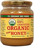 Ys Eco Bee Organic Honey 1 Pound Jar