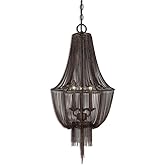 Uttermost Lezzeno Chandelier 3 Light Iron -Traditional Installation
