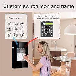 LANBON LCD Smart Light Switch Work with Tuya Smart