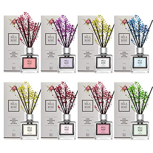 Flower Reed Diffuser, Reed Diffuser Set, Oil Diffuser & Reed Diffuser