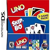 Uno/Skip-Bo/Uno Freefall - Nintendo DS (Renewed)