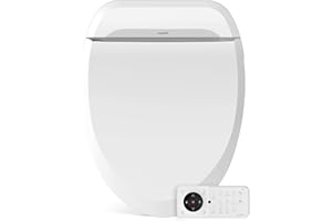 Bio Bidet USPA PRO Modern Bidet Seat, Warm Water, Heated Seat & Dryer, Remote Control, Elongated
