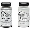 North Mountain Supply - WT-2oz Wine Tannin & AB-4oz Acid Blend - 2 Ounce & 4 Ounce Jars