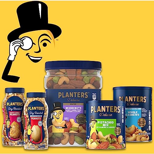 PLANTERS APPLE CIDER DONUT CASHEWS, COOKING & BAKING NUTS & SEEDS, FLAVORED CASHEWS, FALL SNACKS, CASHEW, PARTY SNACK, PLANT-BASED PROTEIN, 12.5 OZ CANISTER