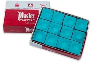 IMPERIAL Master Billiard/Pool Cue Chalk Box, 12 Cubes