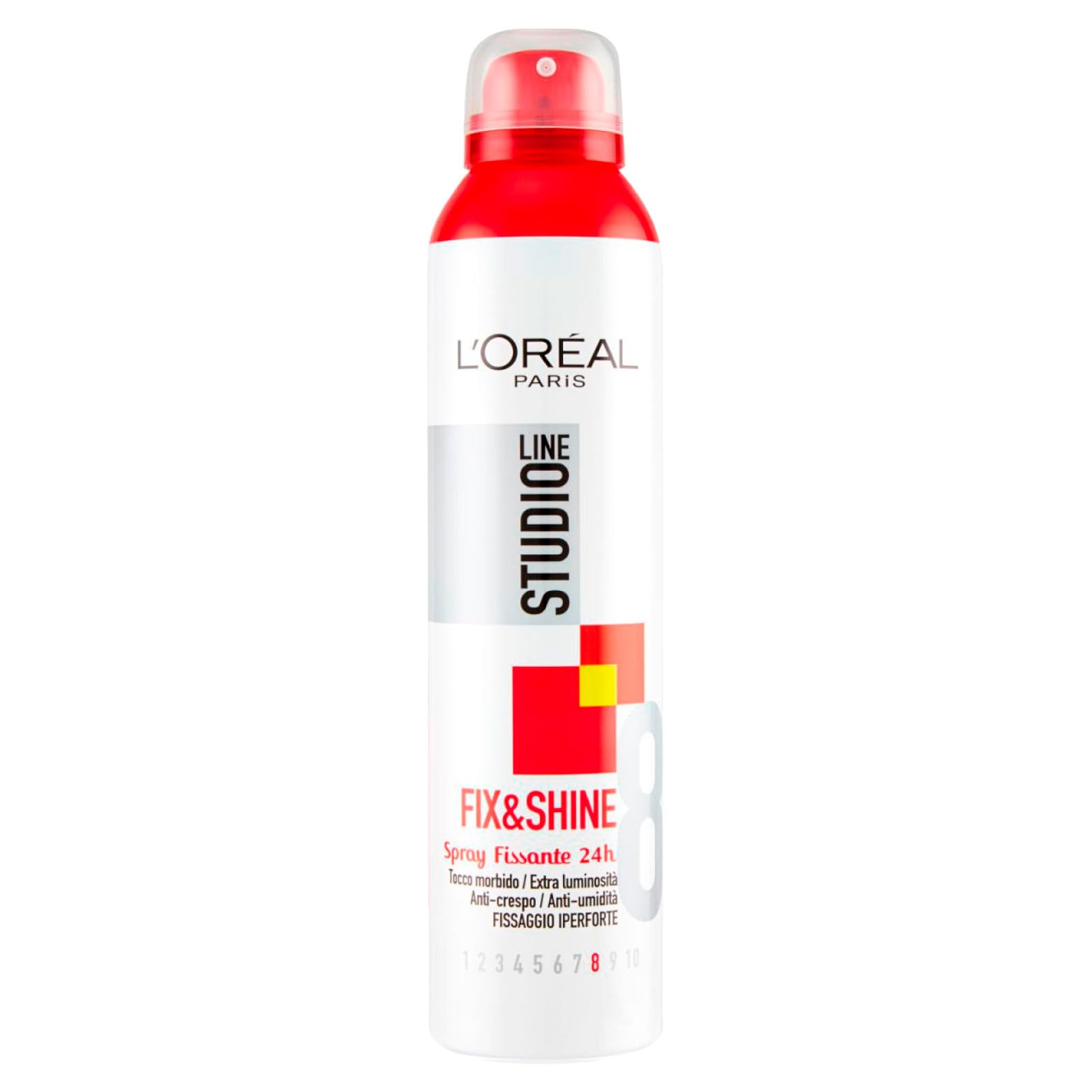 L'Oréal Paris Studio Line Strong Fixing Hairspray, 24h Ultra Strong Hold, No Sticking, No Drying Out, Fixing Varnish, 1 x 150 ml