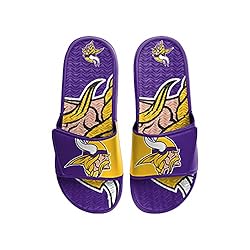 FOCO Minnesota Vikings NFL Mens Colorblock Big Logo