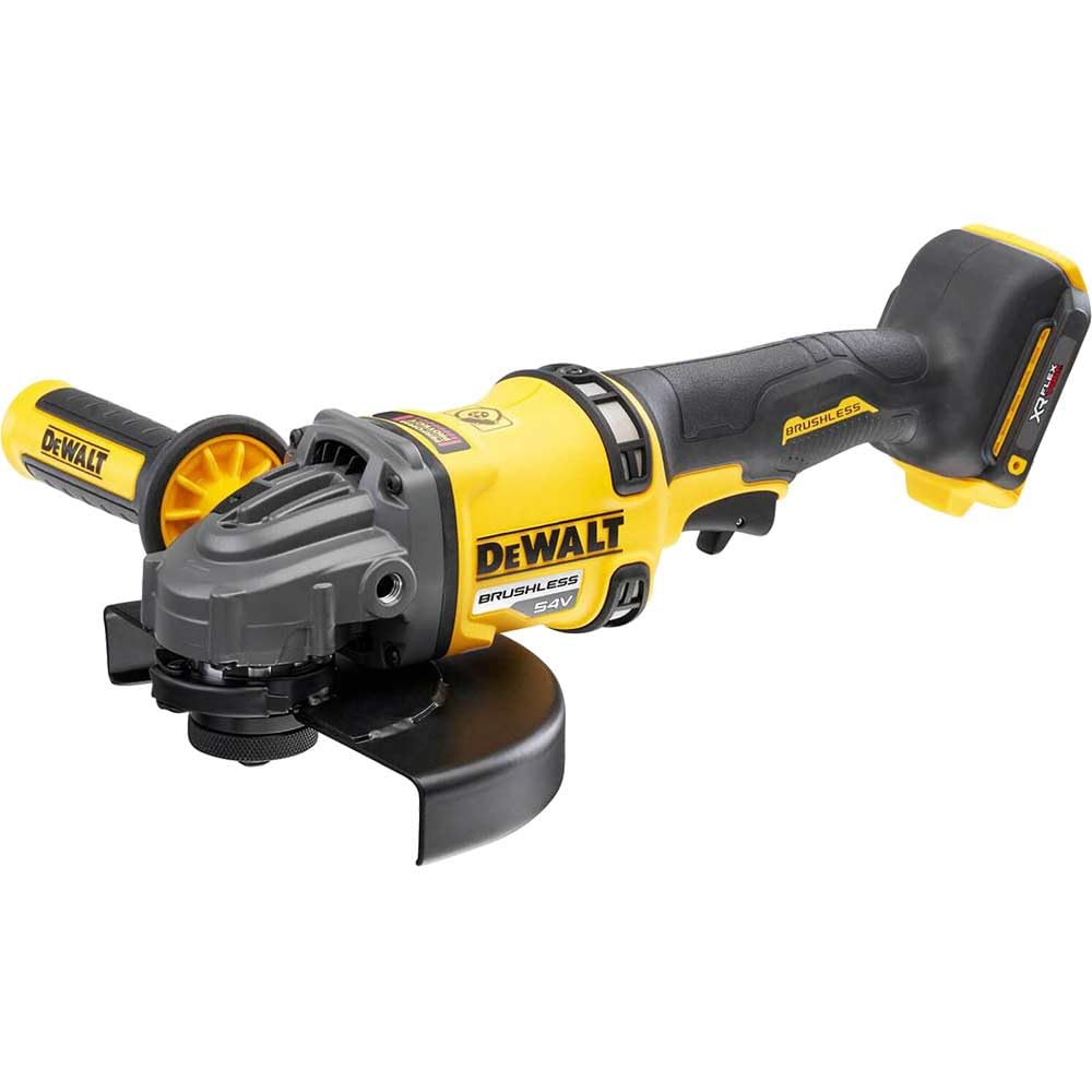 DEWALT XR FlexVolt Angle Grinder 54V Bare Unit, Black