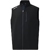 Rouen Mens Vests Outerwear Performance Lightweight Sleeveless Jacket Windproof Softshell Vests Sports Golf Vest for Men