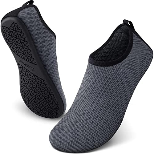 SEEKWAY Water Shoes Quick-Dry Aqua Socks Barefoot Slip-on for