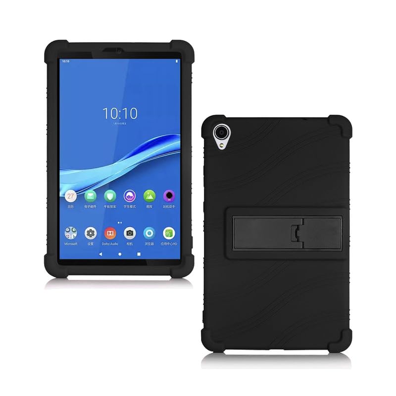 ORANXIN Case for Lenovo Tab M8 - Stand Soft Silicone Pouch Shockproof Rubber Shell Protective Cover for Lenovo Tab M8 (3rd Gen TB-8506) / (FHD TB-8705) / (HD TB-8505) Tablet 8 inch