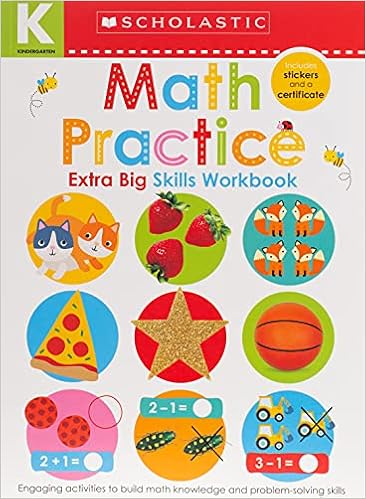 Math Practice Kindergarten Workbook: Scholastic Early Learners (Extra Big  Skills Workbook)