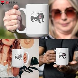 22Feels Large Team Honey Badger Gift Funny Men