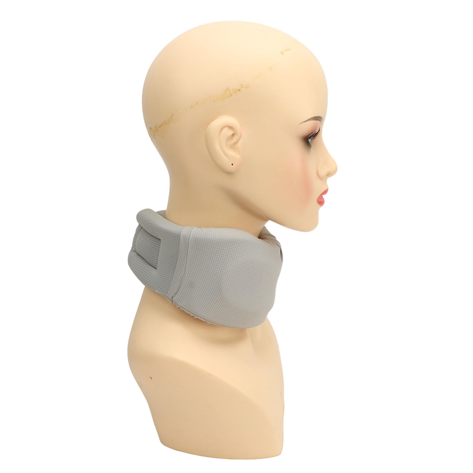 Luqeeg Neck Support Brace, Foam Cervical Collar, Soft Neck Support Relieves Pain & Pressure Relieves Neck Pain and Spine Pressure Adjustable Neck Support Brace for Travel Sleeping