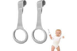 JOINPAYA 1 Pair Portable Crib Pull up Rings: Pull ups playpen Standing Safety Ring for Standing, Walking Exercise, Playpen Ac
