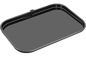 GRISUN Ceramic Coating Cast Iron Griddle Plate for Ninja Woodfire Pro XL, OG800 and OG900 Series, Outdoor Flat Top Griddle Pl