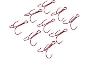 50Pcs/Box Hot Baitholder Fishing Hooks Tackle 2#-10# Fishing Hooks High Qulity Treble Fish Hooks Clever Treatment