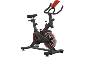 Bicicleta Ergométrica Bike Spinning Academia Fitness Exercícios Cardio e Emagrecimento Design Confortável e Ajustável Ideal para Casa Silenciosa Premium