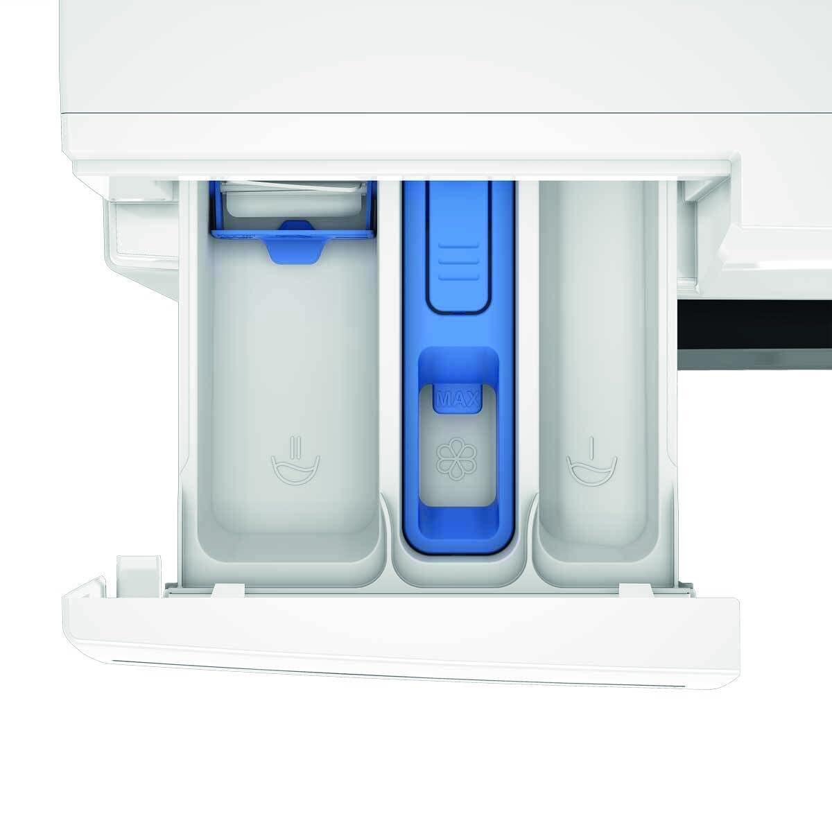 Bauknecht B W 8A10 BS Waschmaschine, 8 kg, 1400 U/min, Frontlader, Steam Therapy & Steam Technologie, Adaptive Wash, ColdWash, HomeWhiz, Inverter-Motor, Weiß 6
