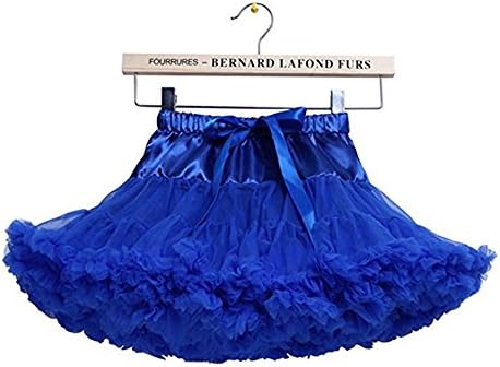 Girl's Dance Tutu Skirts Multi-layer Chiffon Fluffy Pettiskirts Tutu Skirts (5-7Y, modello 10)