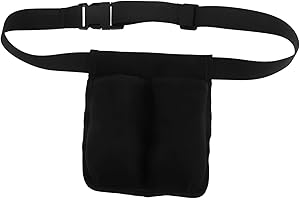 ORFOFE Adjustable Waist Bag for Essential Oils with Dual Pockets Comfortable Fit Organizer for Therapists