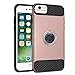 iPhone 6s Case,iPhone 6 Case,IWAVION Shockproof Protection Dual Layer Hybrid Armor Rugged Heavy Duty Hard Cover Case with 360 Degree Rotating Ring Grip Kickstand for Apple iPhone 6/6s 4.7