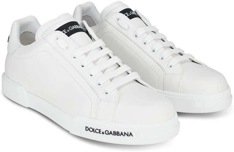 Bottines Dolce & Gabbana Millenials – Cuir Noir/blanc – Strass – Taille 39 – Neuves