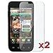 MYBAT SAMI500LCDSCPRTW LCD Screen Protector for Samsung Fascinate i500 - Retail Packaging - Twin Pack