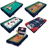 Franklin Sports 5 in 1 Sports Center Table Top, 18.5 x 10.5 x 3-Inch, Multicolor
