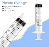 OFFCUP 20ml Plastic Syringes 6 Pack with Blunt Needles Liquid Measuring view 4