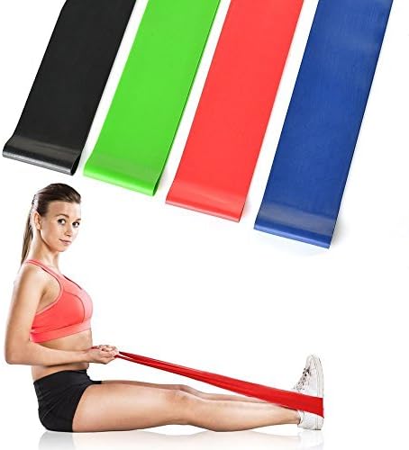 ImagineLife 4Pcs Exercise Resistance Loop Bands Workout Bands - Best for Stretching, Physical Therapy and Home Fitness