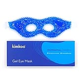Kimkoo Gel Eye Mask with Flexible Gel Beads &Cool Compress for Puffy Eyes and Dry Eye,Cooling Eye Mask …