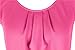 Simier Fariry Women O Neck Short Sleeve Pleated Blouse For Women Red 12