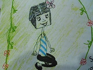 Livro Cíntia a Menina da Cabeça Quadrada