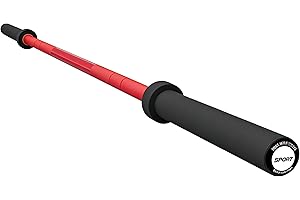 GarveeLife 7FT Olympic Barbell, Weight Bar For Weightlifting and Powerlifting, 45lb Olympic Bar with Needle Bearings & Brass 