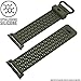 Catalyst Hypoallergenic Watch Band 42mm Silicone Sports Bands (24mm) Compatible Apple Watch Series 1, 2 & 3 and The 44mm Series 4 Quick Release Spring bar,Breathable iWatch Wristbands, Army Green