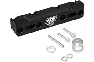 PQY Aluminum Valve Spring Compressor Tool Removal Compatible with MITSUBISHI ECLIPSE/TALON/Evo 8/9 4G63 Engine Black