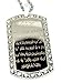 Interway Trading Ayatul Kursi CZ Engraved High Polished Stainless Steel Necklace Pendant with 24 inch Stainless Steel Chain Giftpouch and Keyring