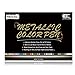 Mincho Metallic Marker Pens, Set of 10 Assorted Colors Paint Pen for Scrapbooking Crafts, DIY Photo Album, Art Rock Painting, Card Making, Metal and Ceramics, Glass - Medium Bullet Tip