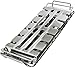 Sorbus® Chicken Leg Grill Rack 12 Slot – for Chicken Legs or Wings – Chicken Drumstick Roaster for Oven, Smoker, or Grill, Great for Barbeques, Picnics (Chicken Grill Rack - Silver)