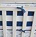 New Baby Boy Ocean Whale 8pcs Crib Bedding Set with Bumper