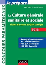 La  culture générale sanitaire et sociale
