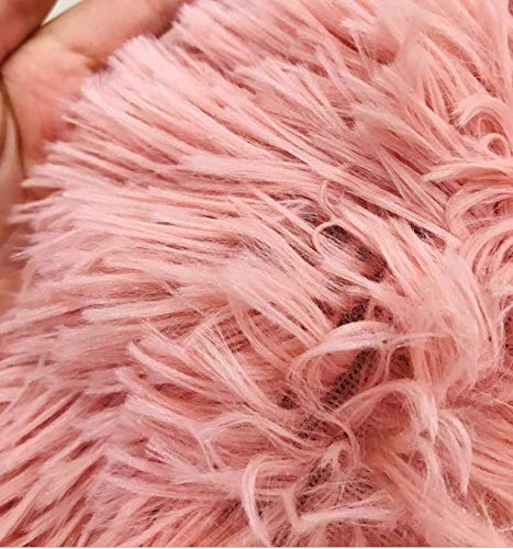 BinetGo Dog Bed Cat Bed Cushion Bed Faux Fur Self-Warming Cat and Dog Bed Cushion for Joint-Relief and Improved Sleep - Machine Washable, Waterproof Bottom 18 x 18 x 5.5-Inch (Pink) - Thumbnail 5