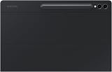 Samsung Galaxy Tab S9 Ultra Slim Book Cover Keyboard Stand Trackpad Black view 2