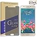 [2-Pack] Galaxy J5 Prime Tempered Glass Screen Protector, Zeking 0.33mm 2.5D Edge 9H Hardness [Anti Scratch][Anti-Fingerprint] Bubble Free for Samsung Galaxy J5 Prime, Lifetime Replacement Warranty